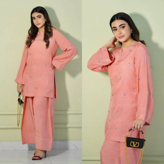 FS-PEACH DAZZLE STITCH