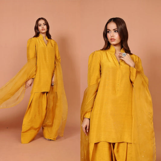 FS-BASCI MIST MUSTARD STITCH